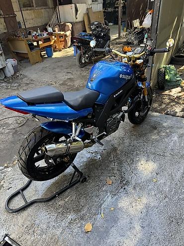 suzuki мото: Naked Suzuki, 650 куб. см, Бензин, Взрослый, Б/у — 4