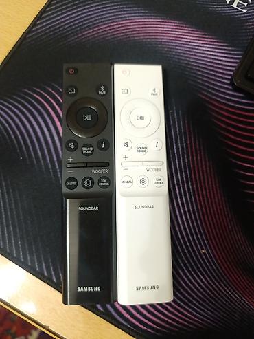 Pultlar: Məhsul: Samsung Soundbar üçün orijinal pultlar (iki rəng: qara və ağ) — 1