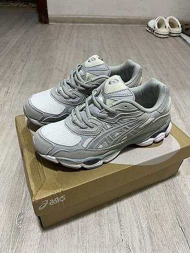 кроссовки зара: Мужские кроссовки, 41.5, Asics, Новый, цвет - Серый, Самовывоз — 1