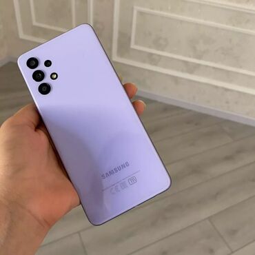 samsung a32: Samsung Galaxy A32 5G, 64 GB, rəng - Çəhrayı, Barmaq izi, Simsiz şarj, Face ID