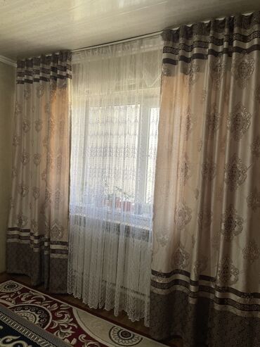 тюль шторы: Срочна продаю шторы и тюль состояние хорошая за 2500 с Бишкек