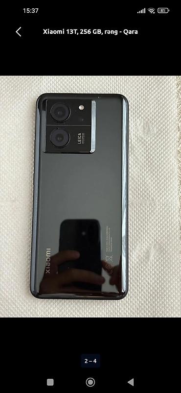 poco f4 pro: Xiaomi 13T, 256 GB, rəng - Qara — 2