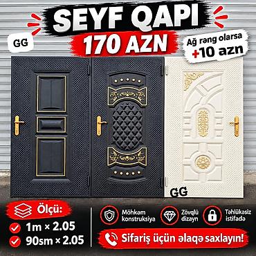 Seyf qapı – möhkəm və zövqlü dizaynla təhlükəsiz istifadə üçün