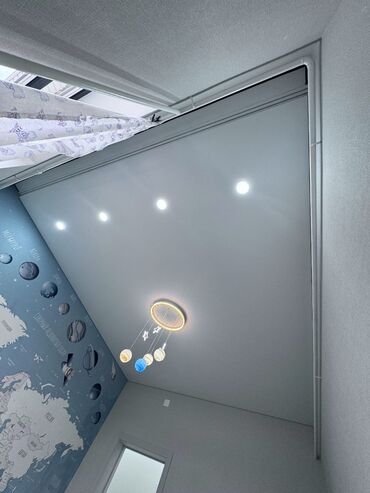 Натяжной потолок: Натяжной потолок Матовое, 3D потолки, Глянцевое Гарантия, Бесплатный замер, Монтаж — 15