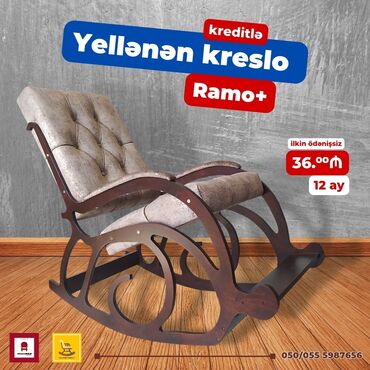 Kreslolar: Yeni, Kreslo-kaçalka, Kredit var, Şəhərdaxili pulsuz çatdırılma — 19