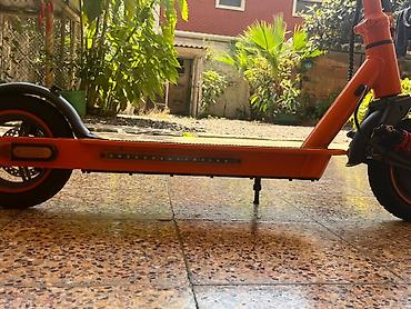 elektron saz: Elektrik skuter – narıncı rəng Xüsusiyyətlər: - Geniş, sürüşməyə — 3