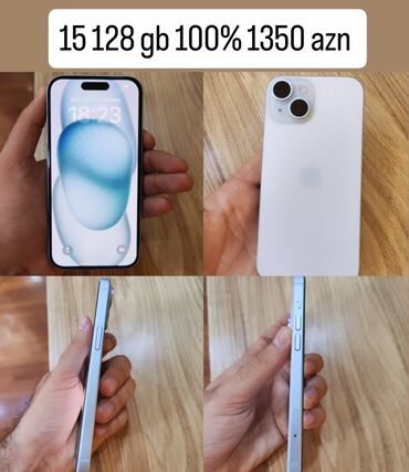 iphone чехол стразы: IPhone 15, Mavi, Zəmanət
