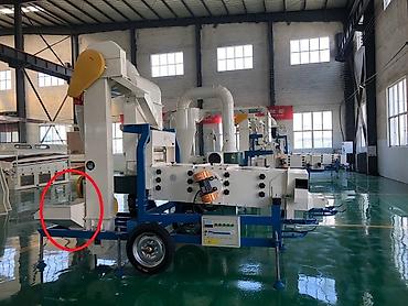 kompressor satilir: **SYNMEC 5XZC-5DH toxum və taxıl təmizləmə avadanlığı – YENİ — 3