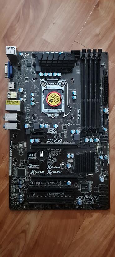 note 8 pro plata: Ana Platası ASRock Z77PRO3, İşlənmiş — 1