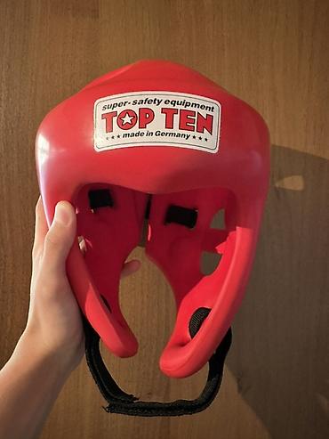 топ тен: Защитный шлем для единоборств TOP TEN (made in Germany) - Тип — 1