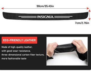 Tuning oprema: Stiker za branik automobila - karbon INSIGNIA (OPEL) Stiker za zadnji — 5