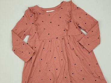 różowa kamizelka futrzana: Sukienka, SinSay, 3-4 lat, 98-104 cm, stan - Idealny