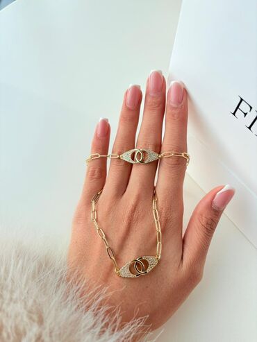 Bijuteriya dəstləri: Qadınlar üçün zərgərlik aksesuarları dəsti və ayrı-ayrı modellər - — 13