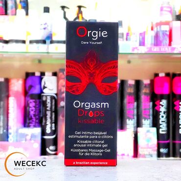 Гигиена и ароматизаторы: Интимный гель Orgie Orgasmic Drops Kissable для стимуляции клитора