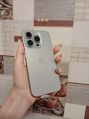 12 pro 256: IPhone 15 Pro, 128 GB, Gümüşü, Sənədlərlə — 1