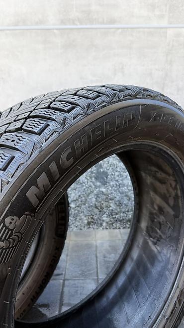 suv: Шины 275 / 50 / R 21, Зимняя шипованная, Б/у, Комплект, Внедорожные (АТ/МТ), Michelin — 1
