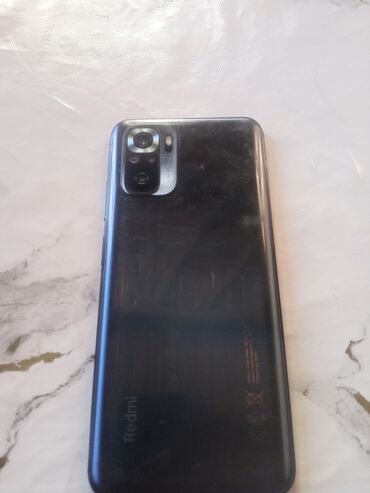 бу телефоны в бишкеке айфон: Redmi, Redmi Note 10, 32 ГБ, түсү - Кара