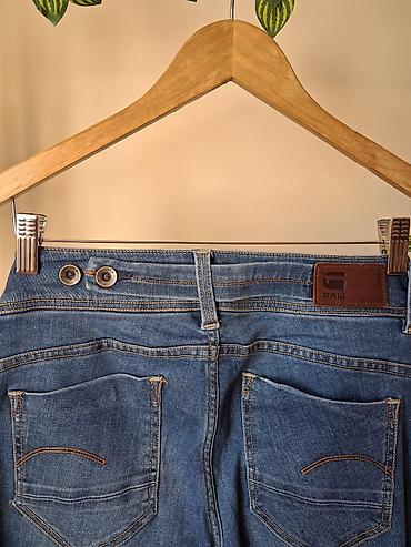 Cinslər: •G-star raw bootcut jeans(92% cotton, 7% polyester, 1% elastane) Size — 6