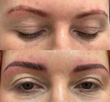 Перманентный макияж: Предлагается услуга перманентного макияжа бровей, которая позволяет — 8