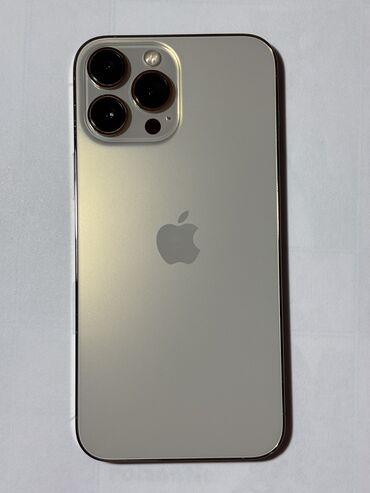 айфон 12 про в бишкеке: IPhone 13 Pro Max, Колдонулган, 128 ГБ, Алтын, Куту, Каптама, 77 %