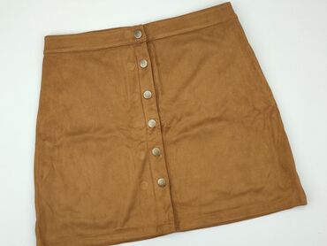 brązowa spódnice mini: Skirt, George, XL (EU 42), condition - Perfect