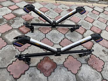 Крепления для велосипедов и лыж: Крепление для лыж и сноубордов На поперечные дуги Terzo, Самовывоз — 7