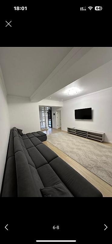 квартира радуга west: 2 комнаты, 78 м², 1 этаж — 3
