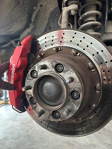 Суппорты: Комплект суппортов Lexus 2014 г., Б/у, Оригинал — 5