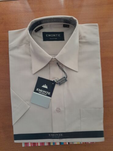 белая классическая рубашка: Рубашка M (EU 38), L (EU 40), XL (EU 42), цвет - Белый