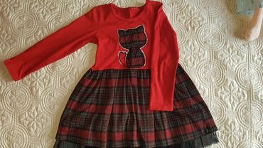 Платья: Детское платье, цвет - Розовый, Б/у — 4