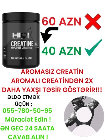 Protein: Kreatin Çəki: 201 - 500 g, Yeni