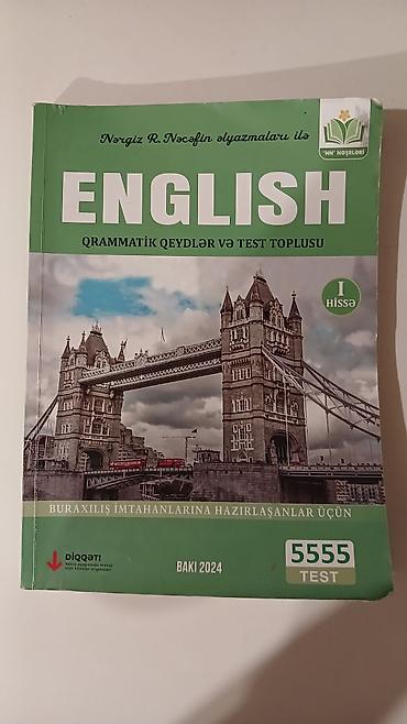 Testlər: Məhsul: “English – Qrammatik Qeydlər və Test Toplusu” (Nərgiz R — 1