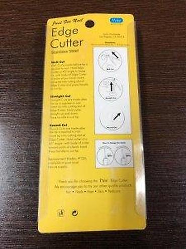papuce platforma: Profesionalni sekač za veštačke nokte – Edge Cutter, nerđajući čelik — 8