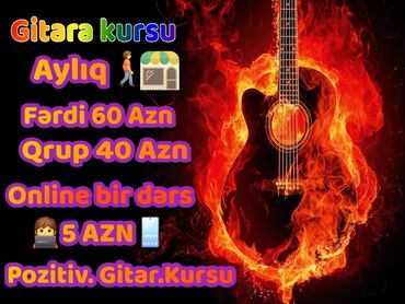 qarın piylərini əritmək üçün idman: ​Gitara kursu 🎸🤩🎸🎸🎸 ​✅Dərslər həftədə 2 dəfə, hər dərs 1 saat ​✅Fərdi