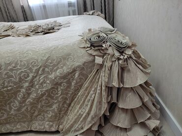 покрывало на диван бишкек: Шикарное турецкое покрывало на приданное невесте, можно на подарок