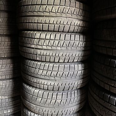 шины ниву: Шины 215 / 55 / R 17, Зима, Б/у, Комплект, Легковые, Япония, Bridgestone