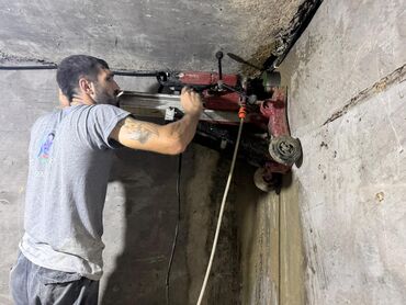 Beton işləri: Beton kəsmə beton deşmə xidməti Karot - HILTI DD 200 / 350 ilə 25 ° — 30