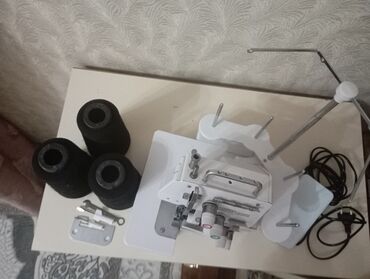 Tikiş maşınları: Tikiş maşını Yeni,Overlok, 4 saplı, Ünvandan götürmə — 3