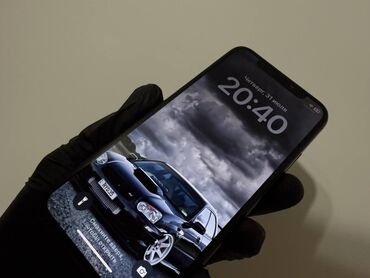 айфон x бу цена: IPhone X, Колдонулган, 256 ГБ, Кара, 75 %