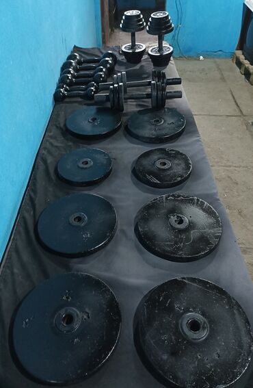 Гантели: Продаю Гантели Гири Штанги грушу Брусья Турник. все — 21