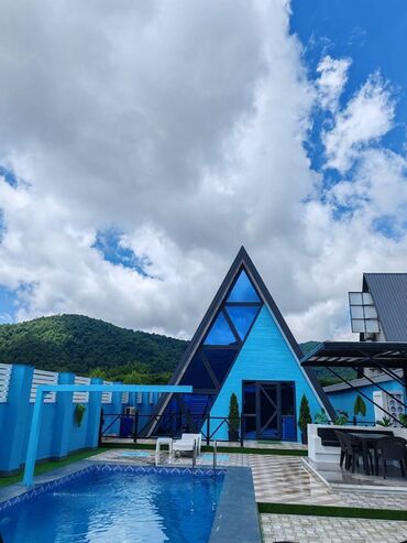 Bağ evlərinin satışı: Qəbələnin Vəndam qəsəbəsində, 7 Gözəl şəlaləsinin yanında yeni — 1