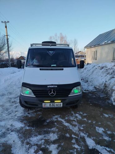 mercedes sprinter 412 2.9 tdi: Легкий грузовик, Дубль, Б/у