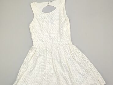 sukienki ażurowa biała damskie: Sukienka, S, Only, stan - Dobry
