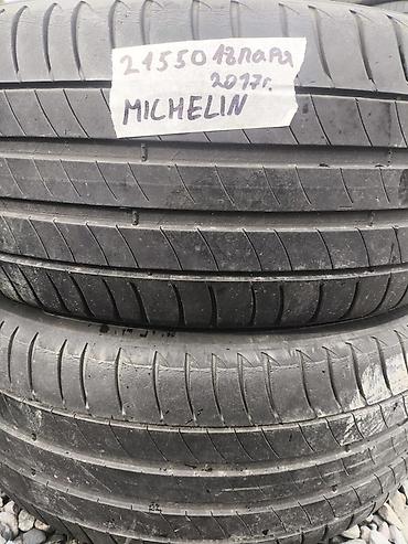 mishlen: Шины 215 / 50 / R 18, Лето, Б/у, Пара, Легковые, Michelin — 1
