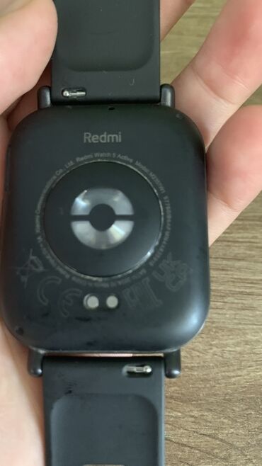 apple watch бишкек цена: Умные часы Redmi Watch 5 Active в черном цвете. Устройство оснащено