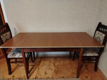 кухонные стулья: Masa desti 150azn. masa 6 oturacaq. Unvan Sumqayit // 426b//gulara