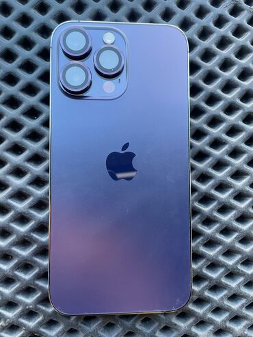айфон 15 про макс цена бишкек 1 тб: IPhone 14 Pro Max, Колдонулган, 256 ГБ, Deep Purple, Коргоочу айнек, Каптама, 86 %