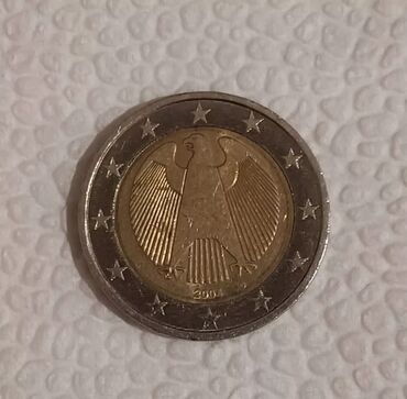 Sikkələr: 2 Avro, 2004 il, Nikel — 2