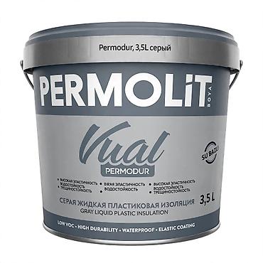 купить перлит: Permolit Permodur Vual — серая жидкая пластиковая изоляция, 3,5 л — 1