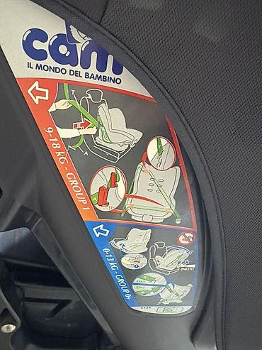Avtokreslolar: CAM “Il Mondo del Bambino” uşaq avtokreslo. - Qrup 0+/1 uyğunluğu — 2